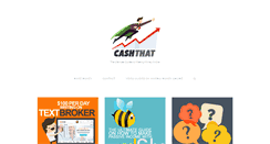 Desktop Screenshot of cashthat.com