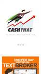 Mobile Screenshot of cashthat.com